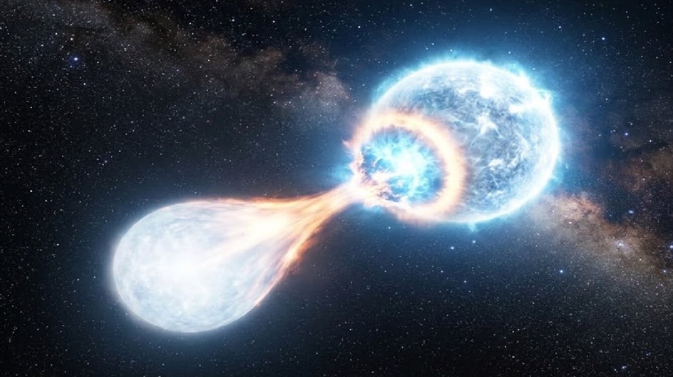 Pair of white dwarfs locked in 6-minute orbit might one day be observed by gravitational waves