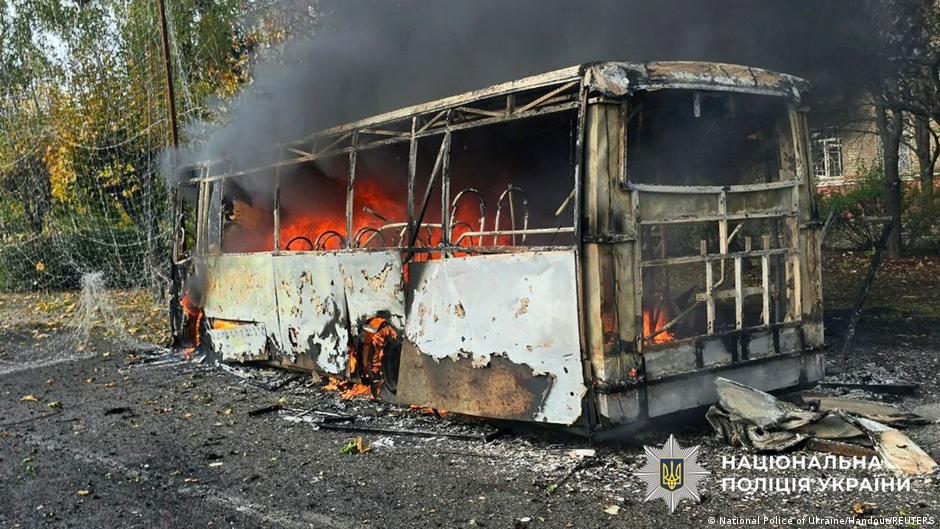 Ukraine says 30 killed, 18 wounded in Russian attack on passenger buses in Kramatorsk