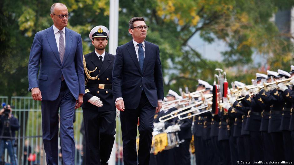 Germany news: UK's Burnham visits Berlin for talks with Merz