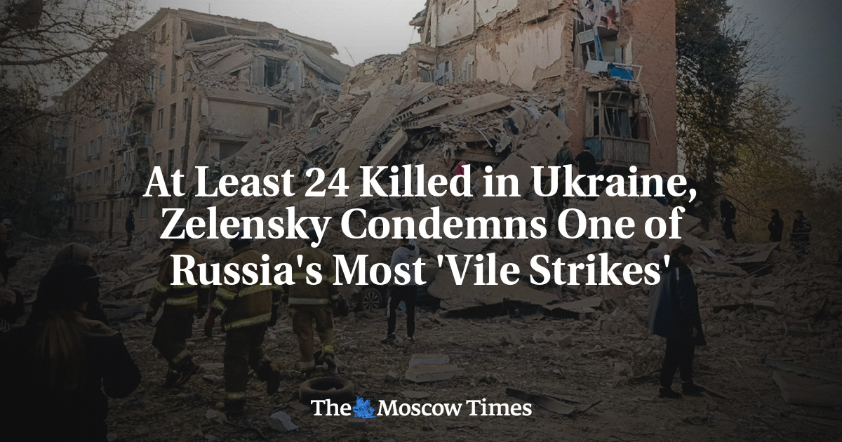 At Least 8 Killed in Overnight Russian Strikes on Ukraine