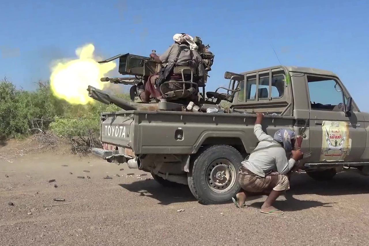 Saudi coalition says intercepted missile fired by Yemen's Houthis